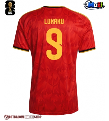 Belgie Romelu Lukaku #9 Domácí Dres MS 2026 Krátkým Rukávem
